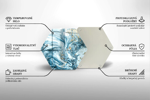 Tábua de corte Estrutura com ouro