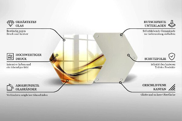 Tábua corte Linhas abstratas de luz