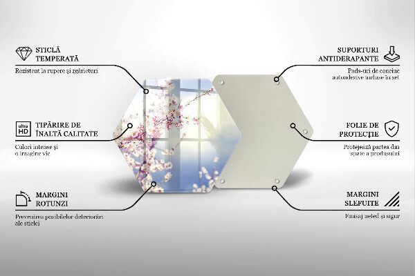 Tábua para cozinha Árvore florida