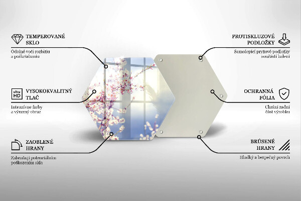 Tábua para cozinha Árvore florida
