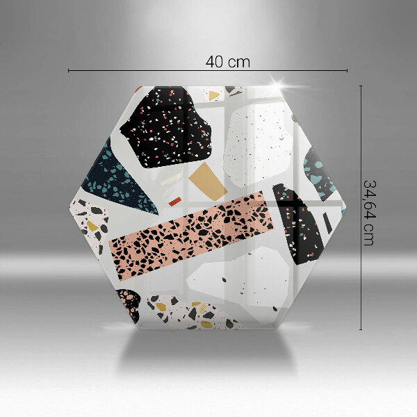 Tábua de corte de vidro Pedra de porcelana