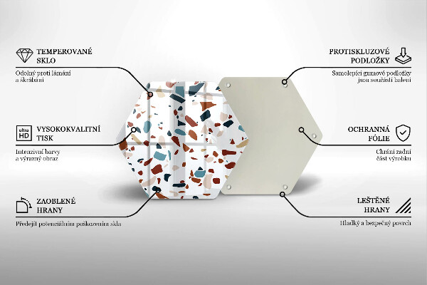 Tábua corte Pedra decorativa