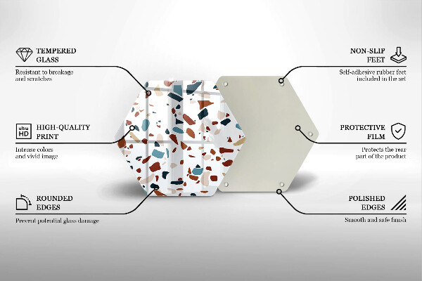 Tábua corte Pedra decorativa