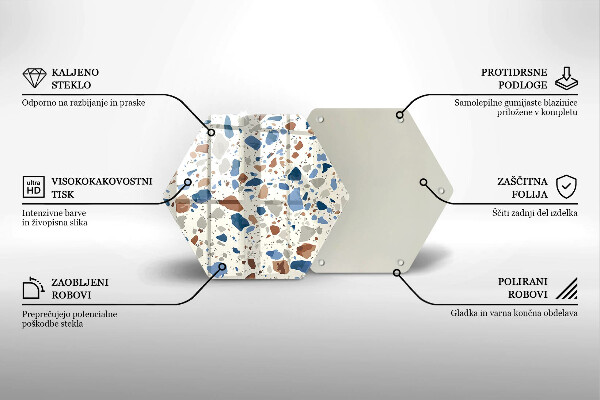 Tábua corte Grés decorativo