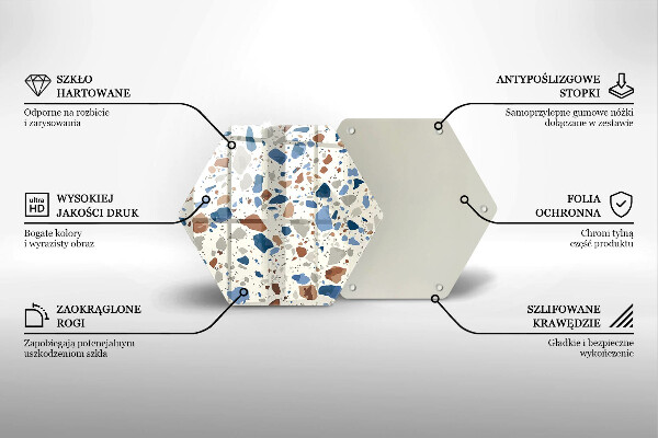 Tábua corte Grés decorativo