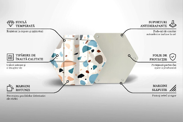 Tábua para corte Grés decorativo