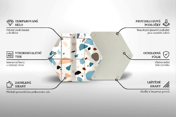 Tábua para corte Grés decorativo