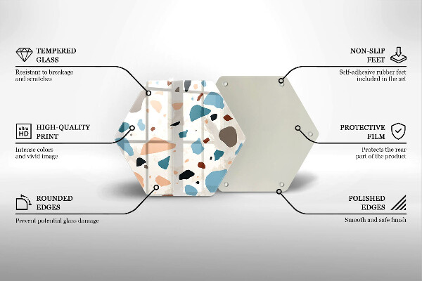 Tábua para corte Grés decorativo