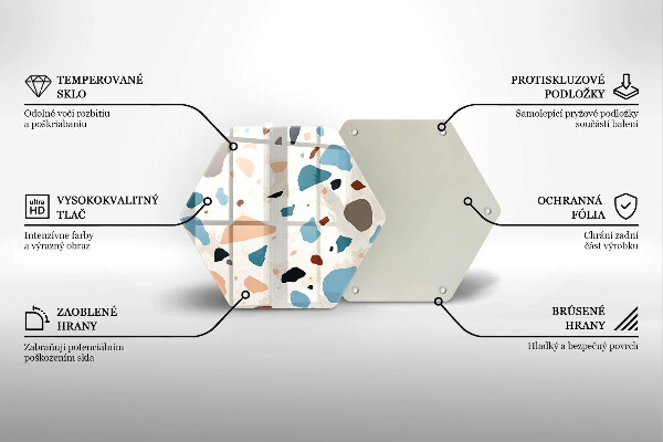 Tábua para corte Grés decorativo