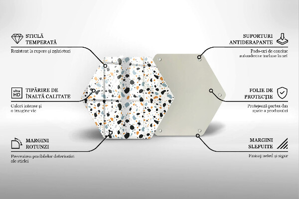 Tábua de cortar alimentos Grés decorativo