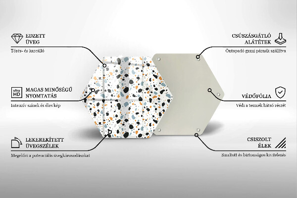 Tábua de cortar alimentos Grés decorativo