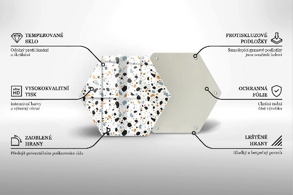 Tábua de cortar alimentos Grés decorativo
