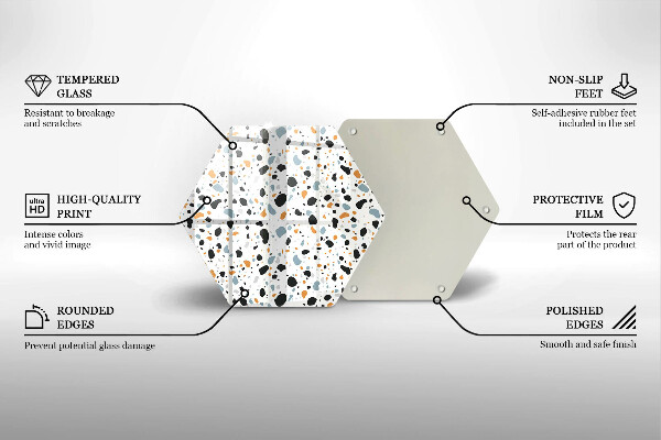 Tábua de cortar alimentos Grés decorativo