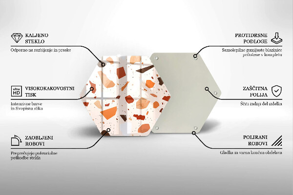 Tábua cozinha Grés decorativo