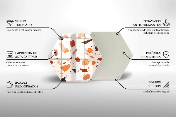 Tábua cozinha Grés decorativo