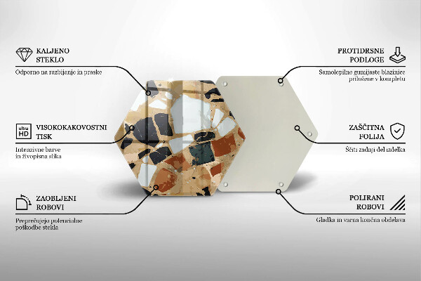 Tábua de cortar alimentos Lajes de pedra decorativas