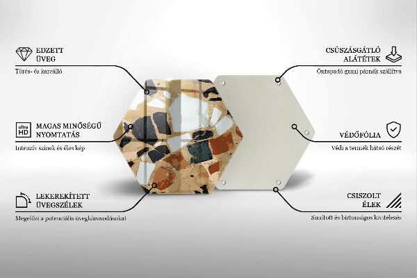 Tábua de cortar alimentos Lajes de pedra decorativas