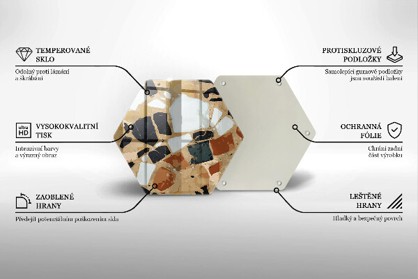 Tábua de cortar alimentos Lajes de pedra decorativas