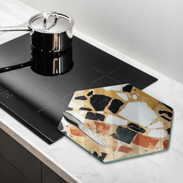 Tábua de cortar alimentos Lajes de pedra decorativas