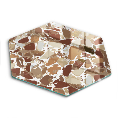 Tábua de corte Pontos decorativos de pedra