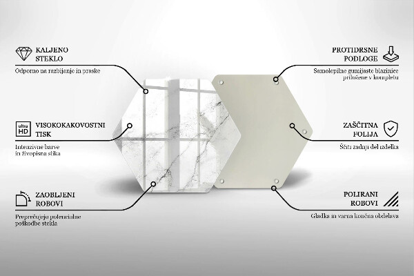 Tábua cozinha Textura de mármore elegante