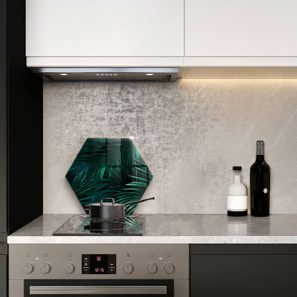 Tábua de cortar alimentos Folhas selvagens da selva