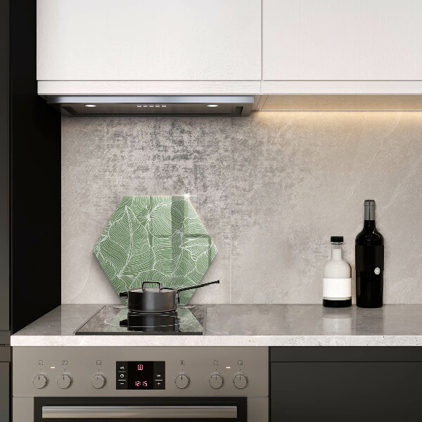 Tábua para corte Folhas lineares