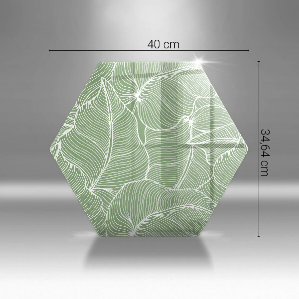 Tábua para corte Folhas lineares