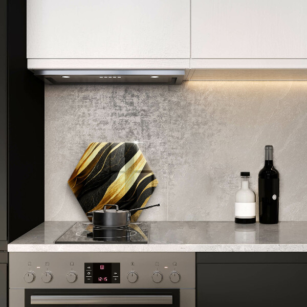 Tábua de cortar de vidro Abstração elegante