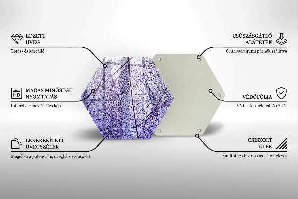 Tábua cozinha Folhas com nervuras