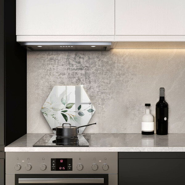 Tábua de cortar Folhas de aquarela