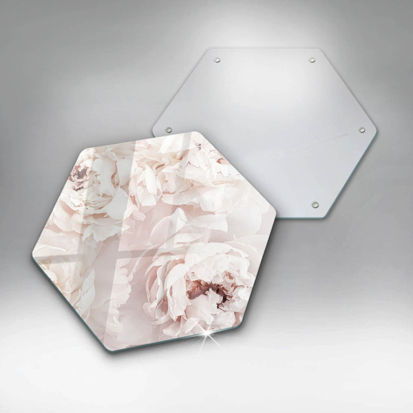 Tábua cozinha Peônias pastéis