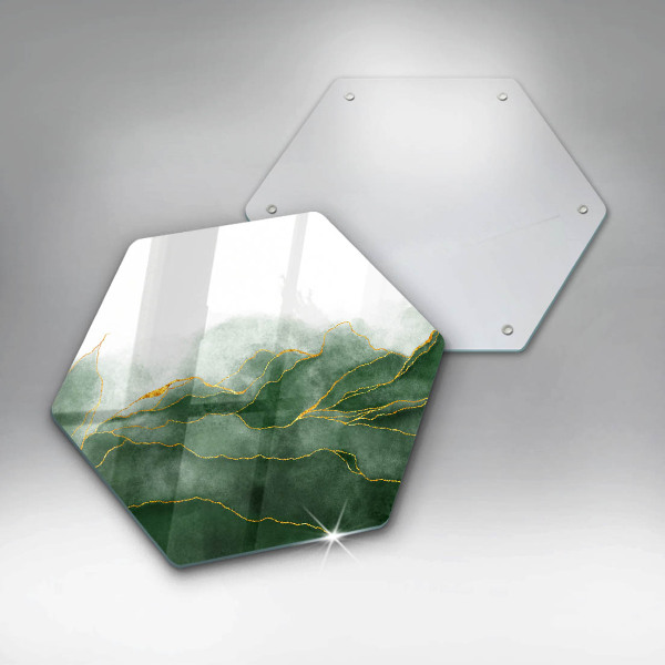 Tábua de cortar de vidro Natureza abstrata