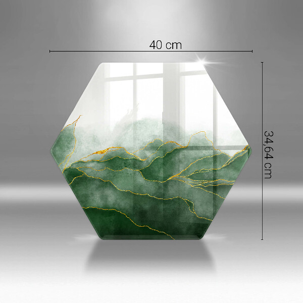 Tábua de cortar de vidro Natureza abstrata