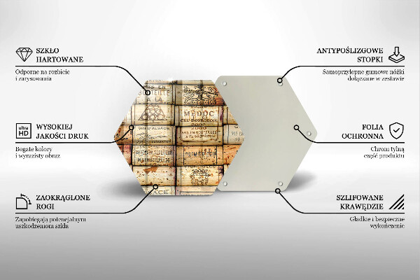 Tábua para corte Rolhas de vinho velhas