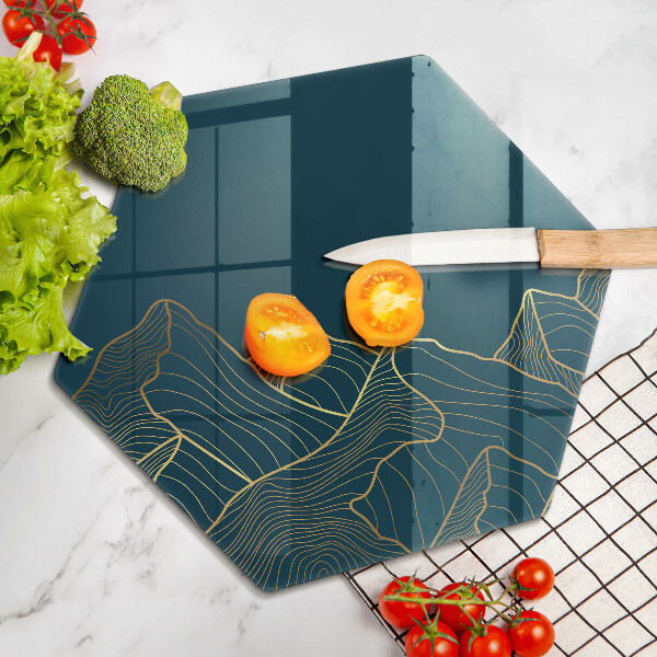 Tábua cozinha Montanhas abstratas