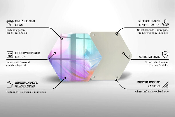 Tábua para cozinha Penas pastéis