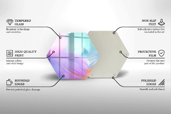 Tábua para cozinha Penas pastéis