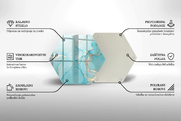 Tábua de corte Pedra abstrata