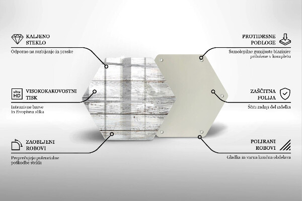 Tábua de cortar de vidro Tábuas de madeira leves