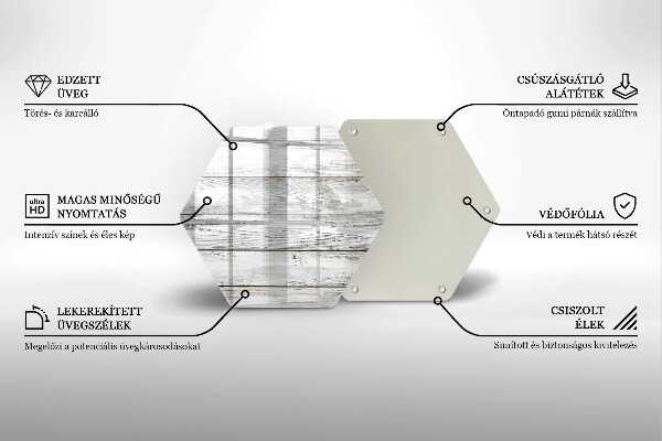 Tábua de cortar de vidro Tábuas de madeira leves