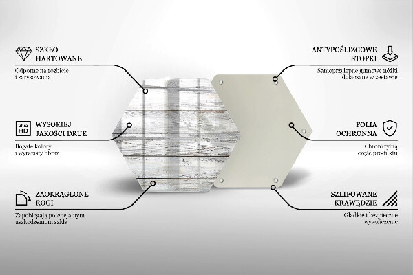 Tábua de cortar de vidro Tábuas de madeira leves