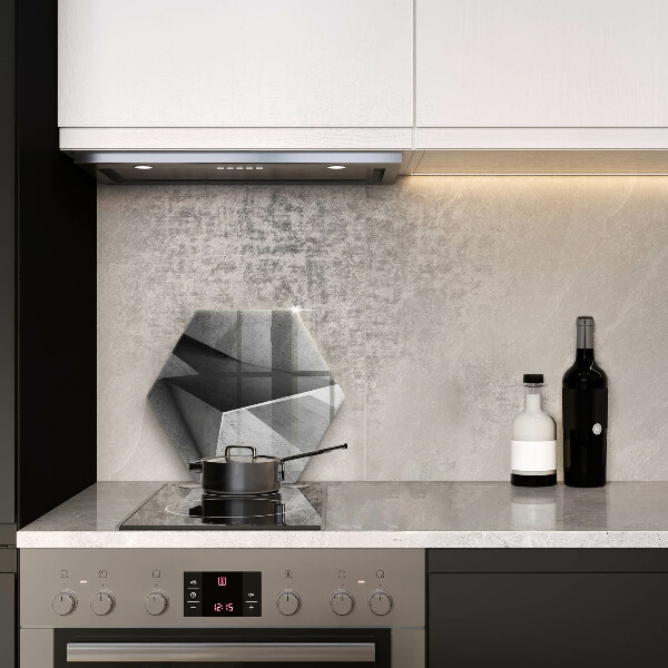 Tábua de vidro Abstração concreta