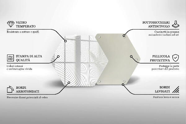 Tábua cozinha Padrão de linha moderno