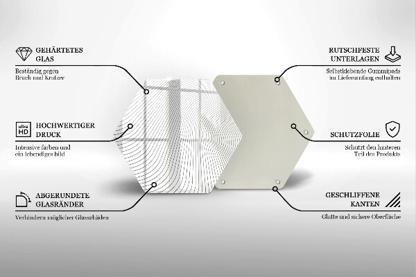 Tábua cozinha Padrão de linha moderno