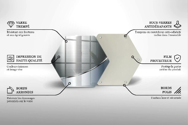 Tábua corte Padrão de abstração de metal