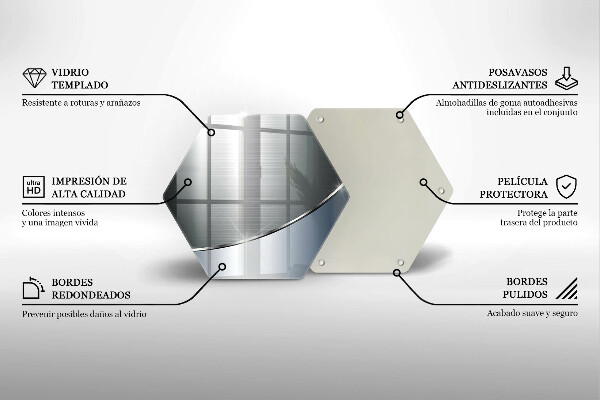 Tábua corte Padrão de abstração de metal