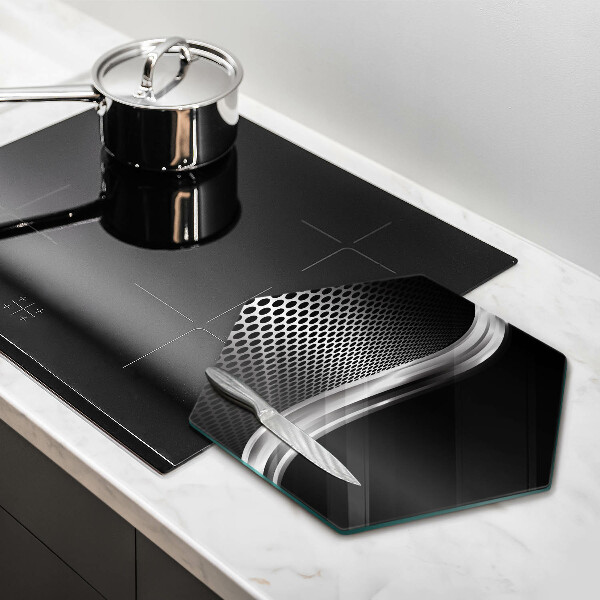 Tábua de corte de vidro Estrutura metálica