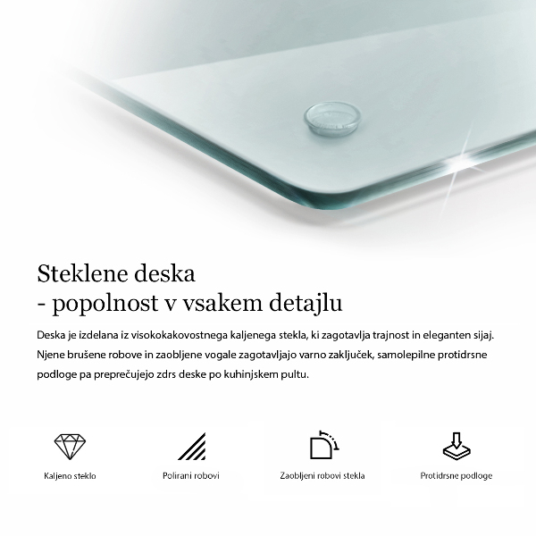 Tábua de cortar 2x30x52 cm