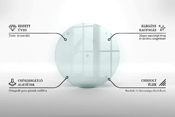 Tábua de cortar alimentos fi40 cm